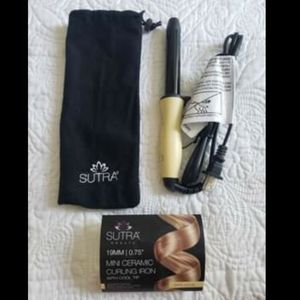 Sutra Beauty Mini Ceramic Curling Iron w/ Cool Tip